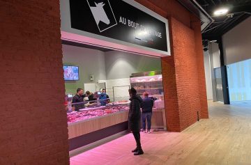 Au bout de l'élevage à Valenciennes Place O marché