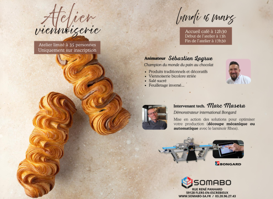 Atelier #3 viennoiserie